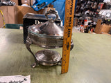 Lot Of 2 LEONARD SILVER MFG BRAND SILVER PLATED DUO SERVER