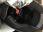 Sena Stryker W/ Mesh Intercom Matte Black Helmet LARGE FF Full Face Bluetooth