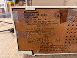 Vintage Retro Panasonic Desk Radio AM FM Model RE-6283 AC 120V Parts/Repair