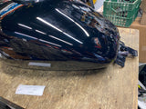 Vivid Black Gas Tank 2009^ Harley Touring FLH Street Road Ultra Glide OEM Nice!