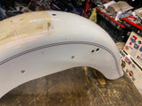 Pearl White Rear Fender Harley Heritage softail FLST Crease on side 2000^ OEM