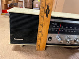 Vintage Retro Panasonic Desk Radio AM FM Model RE-6283 AC 120V Parts/Repair