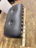 Tall Sissybar Pad Pillow Studs Harley Chopper Spotster Dyna FXR Backrest 10"