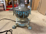 VTG Antique Moe Bridges Jefferson Lamp Base For Reverse Painted Glass Shade