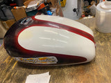 Old Skool Harley Superglide Gas Fuel tank Shovelhead FX Chopper Clean inside Vtg