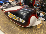 Old Skool Harley Superglide Gas Fuel tank Shovelhead FX Chopper Clean inside Vtg
