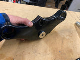 Black Triple Trees Billet Harley Softail Custom Chopper 41mm Blind Wide Glide