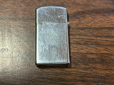 Vintage 1974 Polished Chrome Zippo Lighter Slim Dravo Shipbuilders Jack Embroide