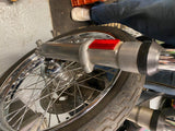 Front Fork Assy Harley Softail Custom Chopper 41mm Wide Glide Tubes sliders tree