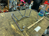 Harley Solo Comfort Flex Shovelhead Buddy Seat FLH Grab Rail Panhead Knucklehead