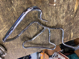 Harley Solo Comfort Flex Shovelhead Buddy Seat FLH Grab Rail Panhead Knucklehead