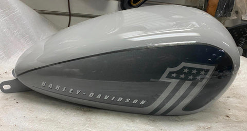 Gas Tank M8 Harley 2017^ Street Bob FXBB Softail Standard Battleship Gray Nice!