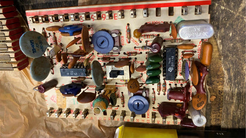 Vtg 9-86-01-r  Zenith Chroma Control Module Television TV Electronics Board