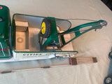 50's Marx Cities Service Gas Oil GMC Tow Truck Tin Steel Toy 18" Wrecker Minty!