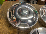 Vtg NOS OEM 1977^ Ford Pickup Truck Hubcaps Dog Dish Factory Original Fomoco Set