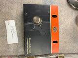 Brass Swingarm Pivot Bolt Covers Harley Softail Heritage Deluxe Fatboy 2008-^