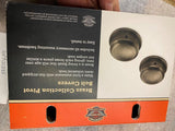 Brass Swingarm Pivot Bolt Covers Harley Softail Heritage Deluxe Fatboy 2008-^