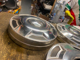 Vtg NOS OEM 1977^ Ford Pickup Truck Hubcaps Dog Dish Factory Original Fomoco Set
