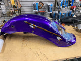 Custom Paint Airbrush Fenders Harley Wide Glide Shovelhead FXWG Bobtail Dream We