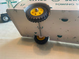 50's Marx Cities Service Gas Oil GMC Tow Truck Tin Steel Toy 18" Wrecker Minty!