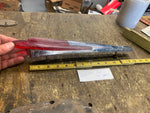 OEM 1949-1950 Chevrolet Chevy Acc Deluxe Hood Ornament Red Lucite Truck Fleetlin