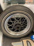Front Rear OEM Spoke wheel 3x16 FLH Shovelhead Glide Factory Goodyear Orig 73-81