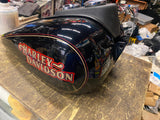 Harley Superglide Gas Fuel tank Black Fuel  Dyna FXD nice!