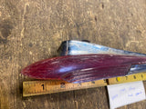 OEM 1949-1950 Chevrolet Chevy Acc Deluxe Hood Ornament Red Lucite Truck Fleetlin