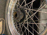 Front Rear OEM Spoke wheel 3x16 FLH Shovelhead Glide Factory Goodyear Orig 73-81