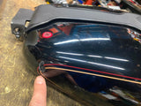 Harley Superglide Gas Fuel tank Black Fuel  Dyna FXD nice!