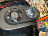 Harley Superglide Gas Fuel tank Black Fuel  Dyna FXD nice!