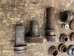 Vtg 1900's JD indian hendee VL Single Harley Axle Wheel Spacers hub Sleeves LOT