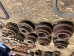 Vtg 1900's JD indian hendee VL Single Harley Axle Wheel Spacers hub Sleeves LOT