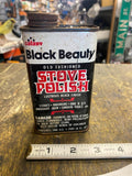 Vtg Tin can Galaxy Black Beauty Old Fashioned Stove Polish Cast Iron Collectible