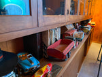 50's Marx Cities Service Gas Oil GMC Tow Truck Tin Steel Toy 18" Wrecker Minty!