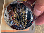 Harley Gold Flame Collection Gas Cap Medallion Cover Sportster Custom 4.5 Tank