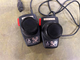 VTG Original Atari 2600 Dual Tennis Paddle Controllers Tested Working OEM Game