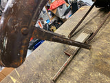 OEM Harley front fender drum brake XLCH Ironhead Sportster 1960s Straps Vtg