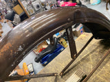 OEM Harley front fender drum brake XLCH Ironhead Sportster 1960s Straps Vtg