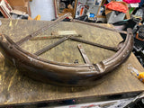 OEM Harley front fender drum brake XLCH Ironhead Sportster 1960s Straps Vtg