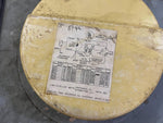 VTG Made in USA Simplex Thick Glass 12X12 Metal Square Wall Clock 3 prong Plug