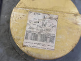 VTG Made in USA Simplex Thick Glass 12X12 Metal Square Wall Clock 3 prong Plug
