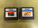 Vintage Lot of 2 Atari 5200 Games Countermeasure 1982 Galaxian