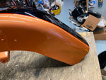 105th anniversary Gold Black Front Fender Street Road Glide Harley touring FLH