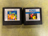 Vintage Lot of 2 Atari 5200 Sports Games 1982 Pacman And Mrs. Pacman