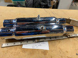 Vtg Cherry Bomb Slip On mufflers 1 1/4 1 1/2 Motorcycle Chopper Custom Shorty