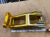 Billet Handlebar Risers Modular Clamp Harley Softail Touring Chopper 9" Custom
