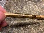 Vtg 60's Pen Set Jacks ford Sales Sarver James powel Cent Electric Redi Kilowatt