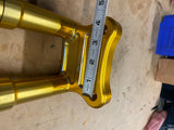 Billet Handlebar Risers Modular Clamp Harley Softail Touring Chopper 9" Custom