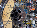 2.50x21 Twisted spoke Front Wheel Harley 00^ 3/4 axle Sportster Dyna Chrome fXD